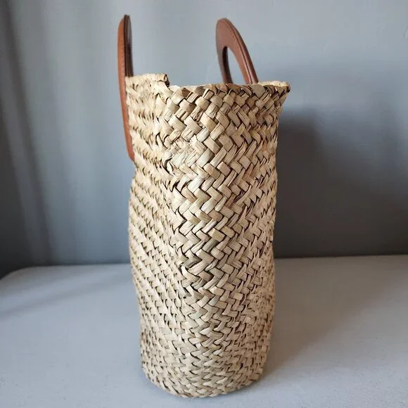 Madewell Straw Tote "LIKE NEW" - Picture 6 of 16